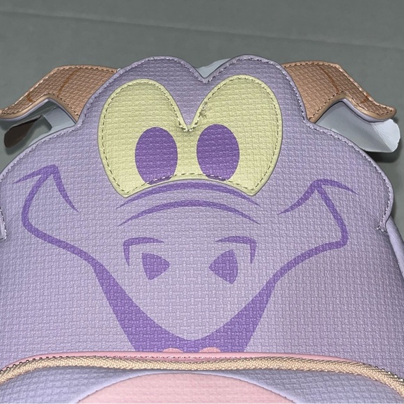 Disney Parks Loungefly Pastel Pink and Purple Figment Backpack New with Tag - Picture 14 of 16